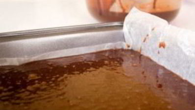 брауни с карамелью