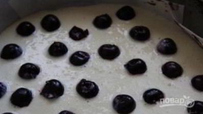 брауни с творогом и вишней