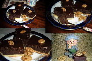 Брауни трехслойное