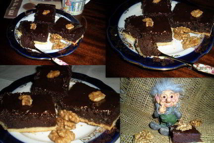 Брауни трехслойное