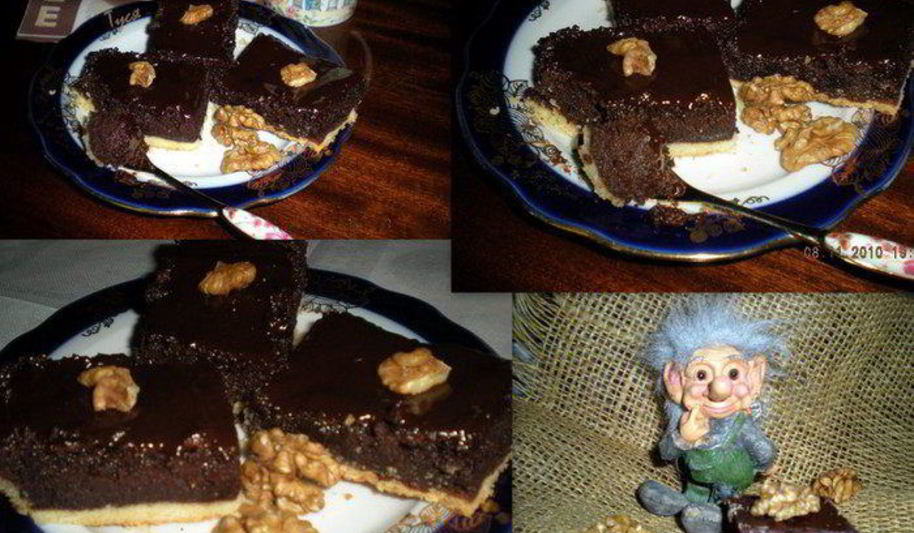 Рецепт брауни трехслойное