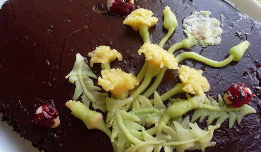 Рецепт брауниза одуванчики