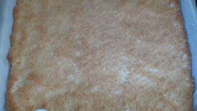 кокосовое пирожное с нежным сливочным кремом