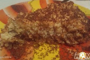 Кокосовые пирожные со сгущенкой