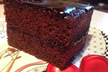 Необычное пирожное