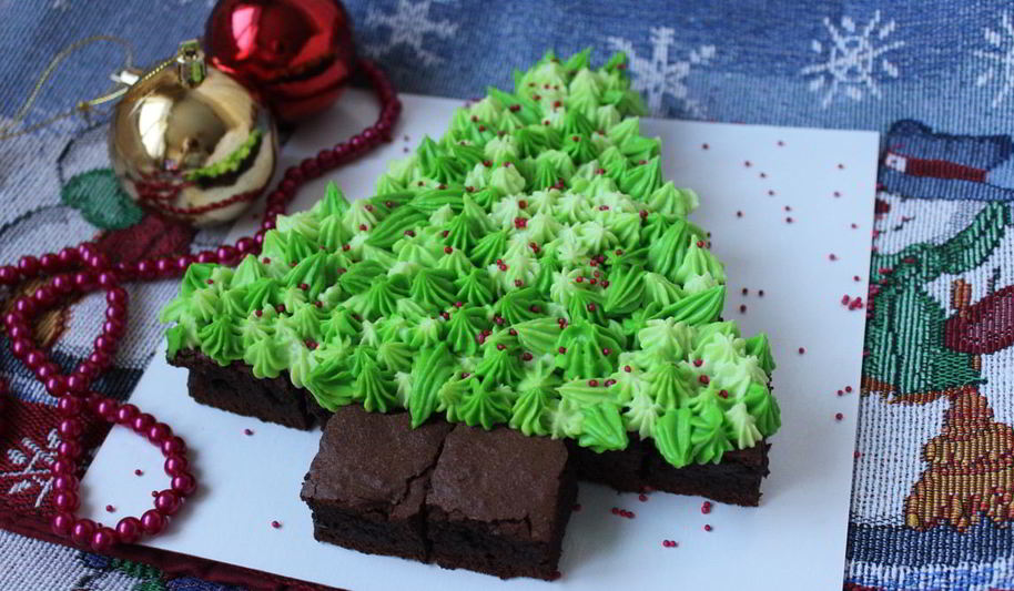 Рецепт новогоднего брауни