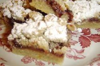 Песочные пирожные с вареньем