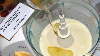 пирожное из корня сельдерея с творожным кремом