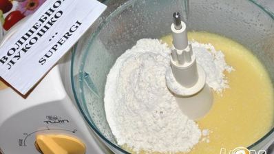 пирожное из корня сельдерея с творожным кремом