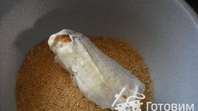 пирожное из слоенного теста