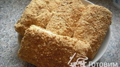 пирожное из слоенного теста