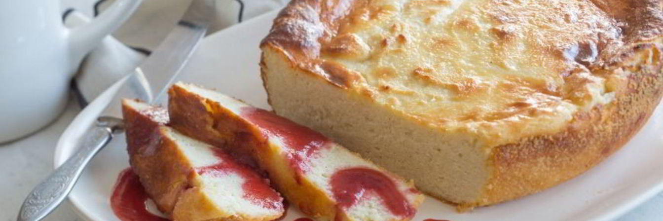 Пирожное из творога