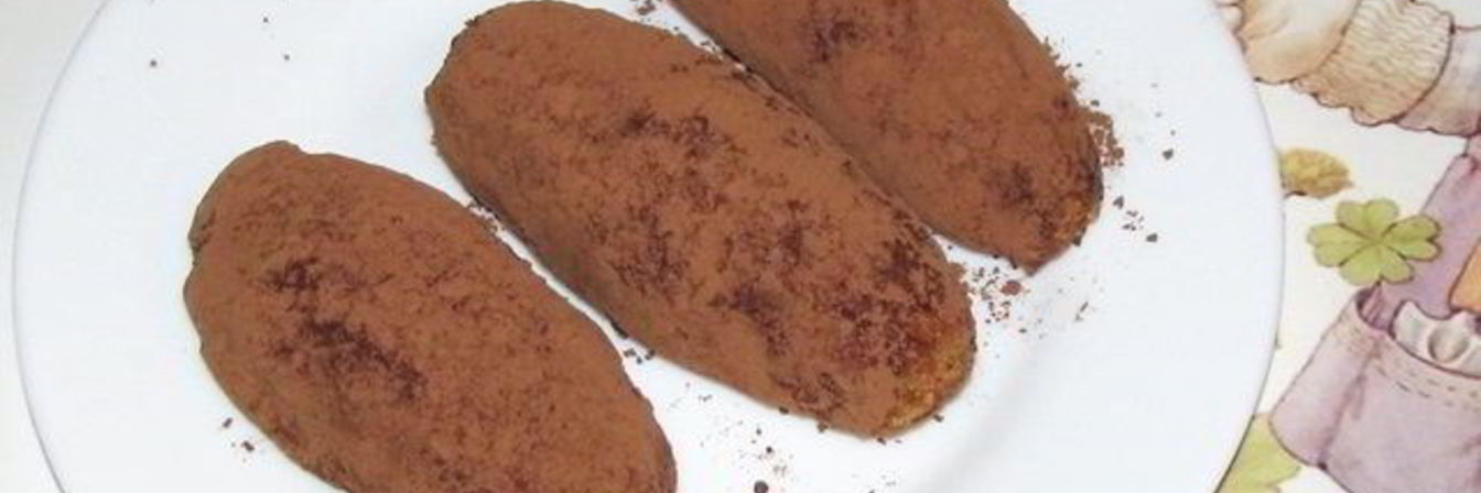 Пирожное картошка с вареной сгущенкой