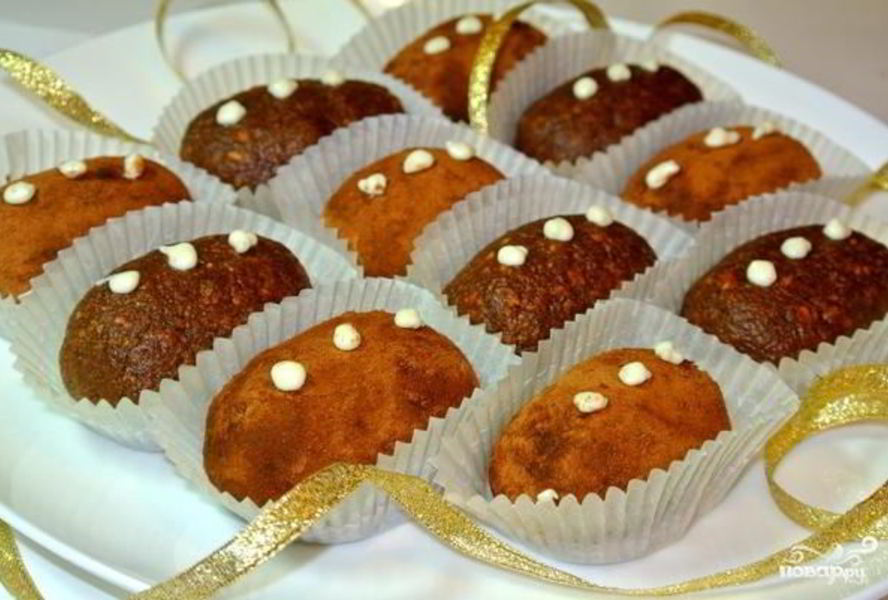 Пирожное Картошка в микроволновке