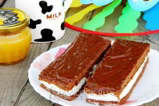 Пирожное Киндер молочный ломтик