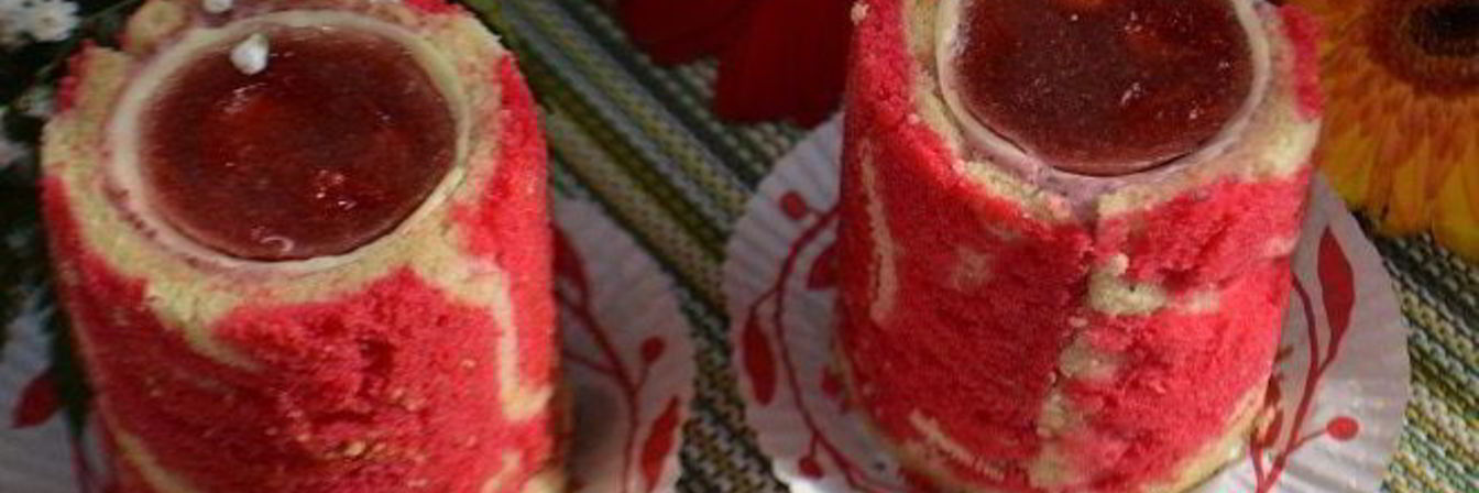 Пирожное Клубничный рассвет