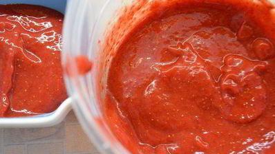 пирожное клубничный рассвет