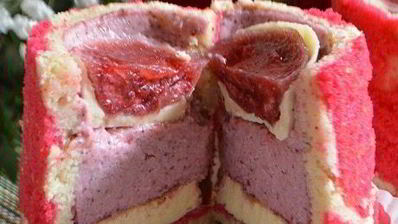 пирожное клубничный рассвет