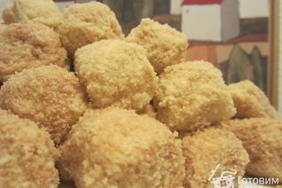 Пирожное Мини Наполеончики из слоеного теста