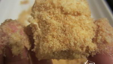 пирожное мини наполеончики из слоеного теста