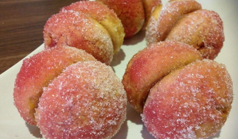 Рецепт пирожного персик