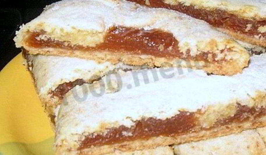 Рецепт пирожного песочная полоска