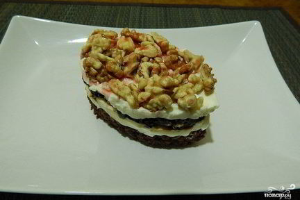 Пирожное с черносливом