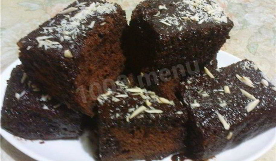 Рецепт пирожного шоколадный бисквит