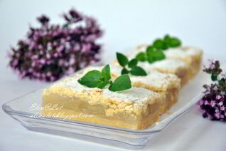 Пирожное Яблочные полоски