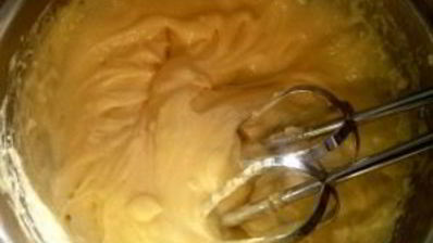 пирожные лепестки с кремом