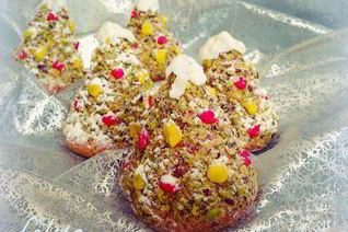 Пирожные Новогодние елочки