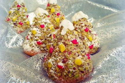 Пирожные Новогодние елочки