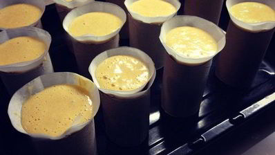 пирожные новогодние елочки