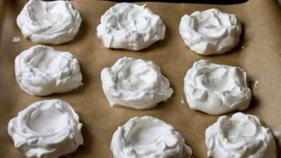 пирожные павлова с ягодами