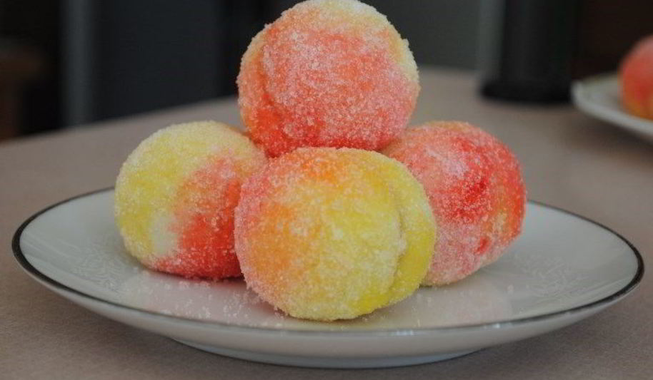 Рецепт пирожных персиков