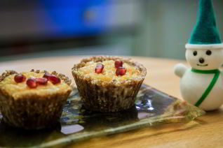 Пирожные с хурмой