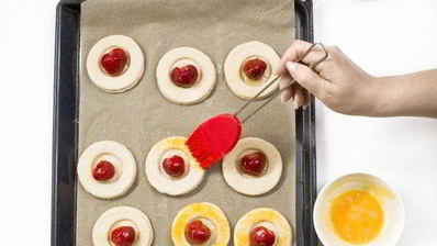 пирожные с клубникой