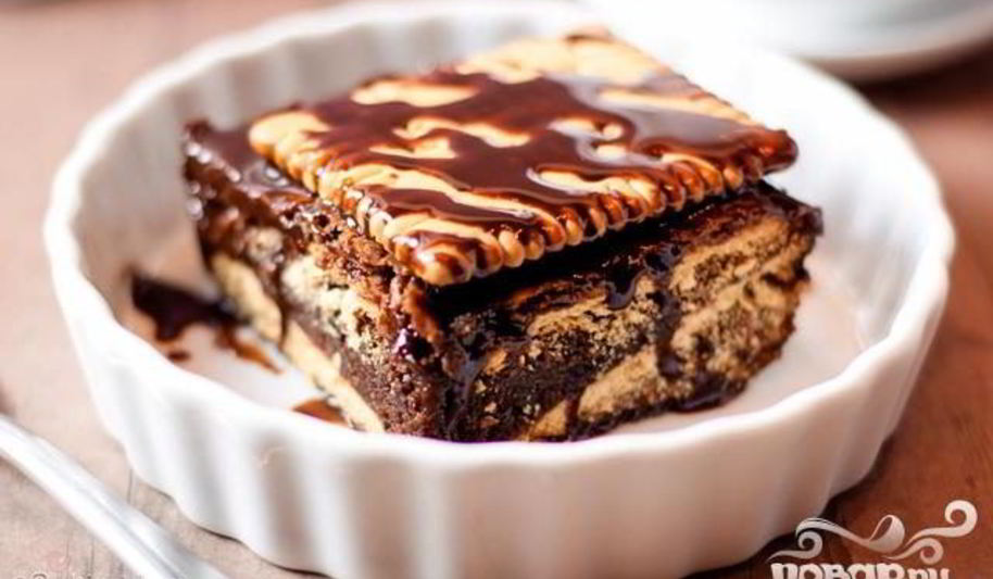 Рецепт пирожных с кофейным соусом