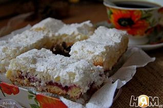 Пирожные с кокосовой стружкой