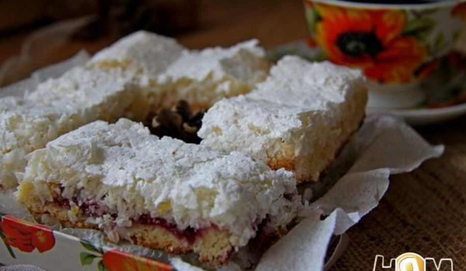 Рецепт пирожных с кокосовой стружкой