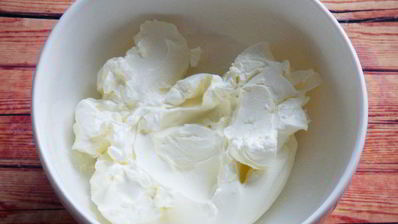 пирожные с кремом из сыра маскарпоне