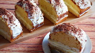 пирожные с кремом из сыра маскарпоне