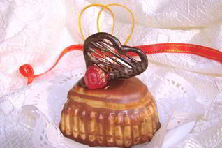 Пирожные Сердце для влюбленных