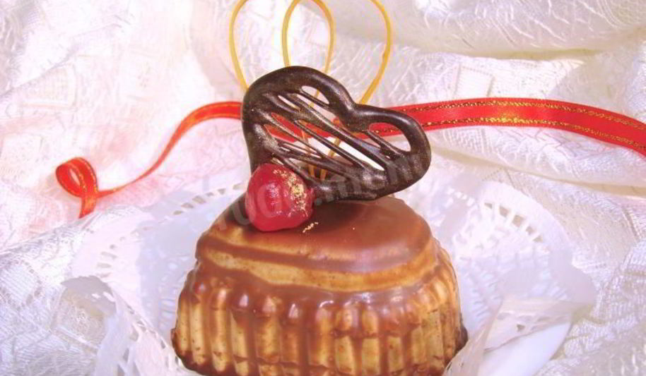 Рецепт пирожных сердце для влюбленных