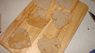 пирожные сердце для влюбленных