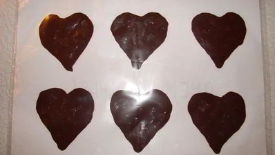 пирожные сердце для влюбленных