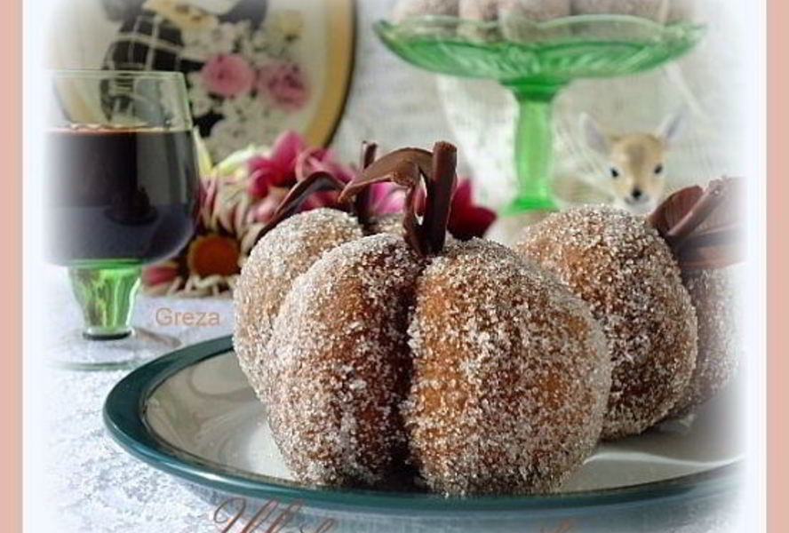 Пирожные Шоколадные персики