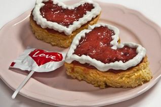 Пирожные Валентинки