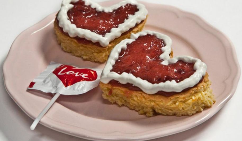 Рецепт пирожных валентинок
