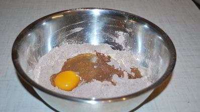 шоколадно-мятные пирожные с арахисовой пастой